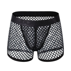 Jockmail Reveal All Fishnet Underwear Shorts