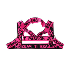 Jockmail Neon Release It Passion Elastic Chest Harness