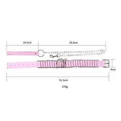 Pink Pup Play Collar