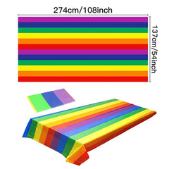 Rainbow Pride Table Tablecloth