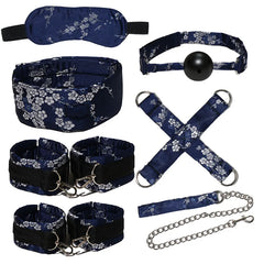Sensual Shackles Red Hot Bondage Kit