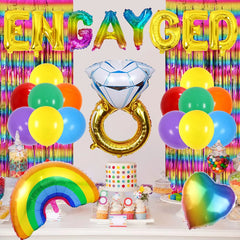 Engayged: Gay Engagement Party Balloons