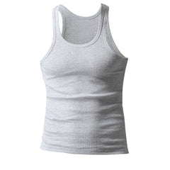 Rough Thread Sleeveless Fitness Singlet