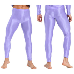 Glossy Semi-Transparent Men's Hot Pants