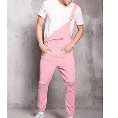 Pink Mens Overalls