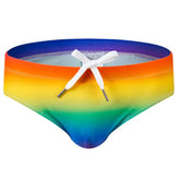 Jockmail Rainbow Push-Up Swim Trunks