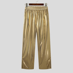 Shiny Streetwear Set (Long Sleeve T-Shirt + Pants)