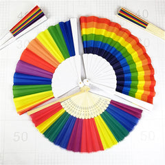 Handheld Clacking LGBT Fan