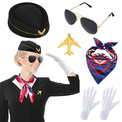 Flight Crew Stewardess Essentials Set