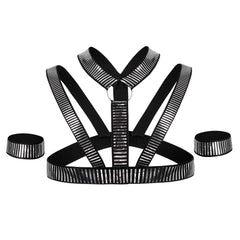 Silver Slave Daddy Harness