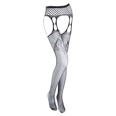 Lace Thigh High Stockings + Suspender Garter Belt