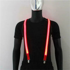 LED Light-Emitting Suspenders