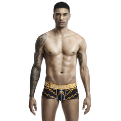 SEOBEAN Luxe Print Silk Low-Waist Boxers