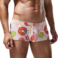 SEOBEAN Playful Donut Cotton Boxers