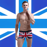 SEOBEAN Union Jack Cotton Boxer Briefs