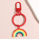 Rainbow LGBT Metal Keychain