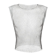 Gleaming Mesh Tank Illusion