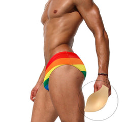 Queer Pride Swim Briefs