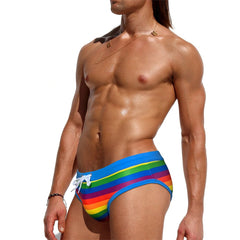 Taste The Rainbow Push Up Swim Briefs