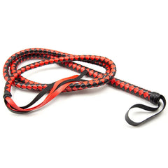 Premium Leather Bullwhip with Wrist Strap