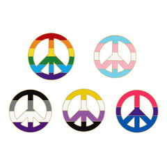 Queer Peace Pride Enamel Pins Collection