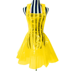 Transparent Plastic PVC Neon Dress