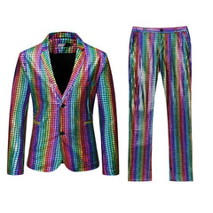 Rave Radiance Rainbow Suit