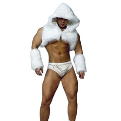 Sexy White Party Men's Outfit
