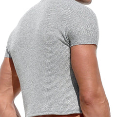 Gray Sweatshort Season Outfit