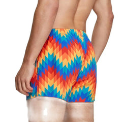Geometric Pride Swimwear Shorts