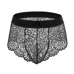 Embrace The Lace Men's Floral Panties