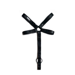 Sexy PU Leather Cock Ring Penis Harness