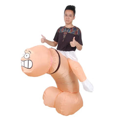 Inflatable Ready-To-Burst Penis Costume