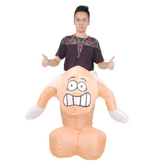 Inflatable Ready-To-Burst Penis Costume