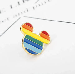 LGBT Mouse Pride Enamel Pin