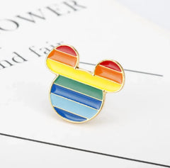LGBT Mouse Pride Enamel Pin