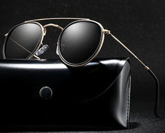 Retro-Resilience Round Sunglasses