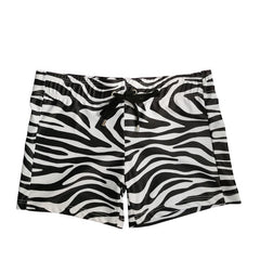 Zebra Stripe Swim Shorts