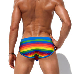 Taste The Rainbow Push Up Swim Briefs
