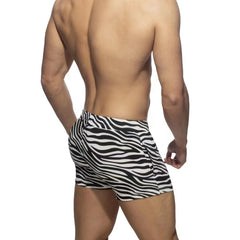 Zebra Stripe Swim Shorts
