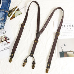 Traditional Suit Clip Suspenders