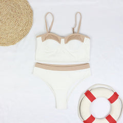 Retro Push Up High Waisted Bikini Set
