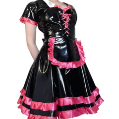 Sexy French Fetishist Apron Dress