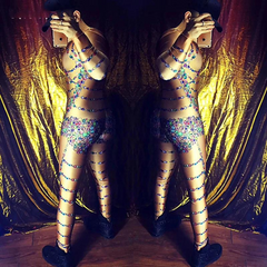 Sexy Men's Stretch Bodysuit