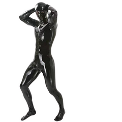 Sexy Subservient Spandex Catsuit