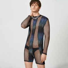 Mesh Techno Rave Outfit