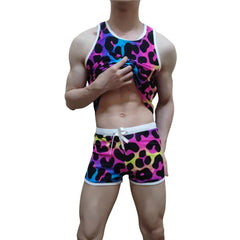 Jungle Fever Tank Top and Shorts Outfit Set