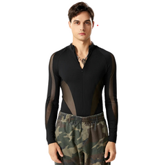 Sheer Confidence Streetwear Romper