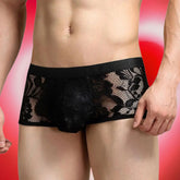 Sheer Temptation Lace Boxers for Men