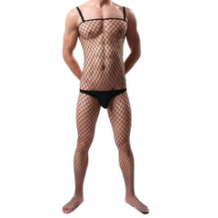 Show It All Mens Fishnet Bodysuit